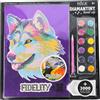 NICE & NASTY S.R.L. Diamantiny Level Up Diamond Painting Kit Mosaico Lupo