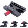 iShoot Convertitore di montaggio per adattatore a morsetto per piastra a sgancio rapido Arca-Swiss Fit& 200PL/410PL a morsetto per treppiede RC4, compatibile con Manfrotto 405/410/488RC4/498RC4/808RC4