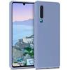 kwmobile Custodia Compatibile con Huawei P30 Cover - Back Case per Smartphone in Silicone TPU - Protezione Gommata - lavanda grigio
