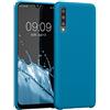 kwmobile Cover per Samsung Galaxy A50 Custodia - Back Case per Smartphone in Silicone TPU - Protezione Gommata - blu indaco