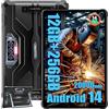 OUKITEL RT8 Rugged Tablet Android 14, 12GB+256GB/1TB Tablet PC Robusto 11 Pollici FHD+, 20000mAh Batteria MTK G99 Octa-Core 48MP+32MP Camera Wasserdicht Tablet, IP68/IP69K/NFC/GPS/Dual SIM 4G LTE/OTG