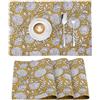 JEMIDI Set di 4 Tovagliette Americane Lavabili Cotone - stam in Stile Boho