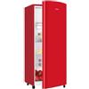 Hisense Frigorifero Monoporta RR220D4ERE Capacità 165 Lt Altezza 128 Cm Colore Rosso Classe Energetica E