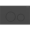 GEBERIT PLACCA DI COMANDO GEBERIT SIGMA 40 ROUND ACCIAIO INOX NERO OPACO 115.628.14.1
