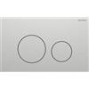 GEBERIT PLACCA DI COMANDO GEBERIT SIGMA 40 ROUND ACCIAIO INOX SPAZZOLATO 115.628.FW.1