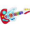 Chicco La mia prima chitarra, chitarra elettronica interattiva per imparare strumenti e note musicali, giocattolo educativo evolutivo, 3 modalità di gioco, +90 suoni e melodie, per bambini da 9 mesi a