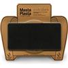 MastaPlasta - Toppa Autoadesiva per la Riparazioni di Camoscio. COLORE NERO. SCEGLI DIMENSIONI/DESIGN. Pronto Soccorso per Divani, Sedili Auto, Borse, Giacche, ecc.