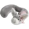 Sterntaler Cuscino cervicale per bambini, motivo: asino Emmi Girl flora rosa