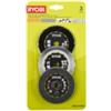 Ryobi Kit 3 dischi per smerigliatrice ryobi 76 mm