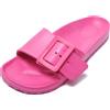 JOMIX Ciabatte Donna Estive Comode Ciabatte Mare Donna Ciabatte Gomma Donna Casa Piscina Spiaggia SD2002 SD8061 (Fuxia, 38)