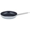 GSW Padella Gastro Basic, padella rivestita antigraffio e a risparmio energetico con induzione, in alluminio, con rivestimento antiaderente VITAFLON®, 36 cm, colore: argento