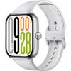 Xiaomi Redmi Watch 5, Smartwatch con display AMOLED 2.07, Chiamate Bluetooth, Autonomia 24 giorni, Resistenza Acqua 5 ATM, Monitoraggio Frequenza Cardiaca e SpO2, Sistema GNSS integrato, Argento