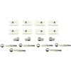 Dianhydro Kit accessori di fissaggio per box doccia linea essential