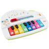 Fisher-Price Pianoforte di Cagnolino Ridi & Impara, Pianoforte Giocattolo Portatile con Luci, Musica, Versi degli Animali, Contenuti Educativi e 4 Modalità di Gioco, Edizione: Francese, GFK11