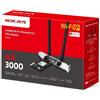 Mercusys Scheda di Rete PCIe Wi-Fi 6 AX3000 e Bluetooth 5.2 Mercusys MA80XE Dual Band