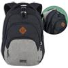 travelite Zaino per bagaglio a mano, per laptop da 15.6 pollici, BASICS, da giorno, con molti scomparti, 45 cm, 22 litri