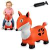 JAMARA HoppyDoo 466006-Giocattolo, interni ed esterni, regalo per bambini, gonfiabile, giocattolo da giardino, facile da pulire, senza BPA, con pompa, Colore: arancione, 466006