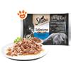 Sheba Cat Selezione Del Mare In Salsa Salmone & Merluzzo Carbonaro, Pesce Bianco, Pesce dell'oceano, Merluzzo - Confezione 4X85 gr : Data scadenza: 12/06/2025