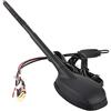 Acouto Antenna DAB+GPS+FM per Auto, Antenna DAB+GPS+FM per Auto Attivo Amplificato Montaggio Sul Tetto Impermeabile Antipolvere Universale