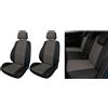 Cora manufacturing Serie completa coprisedili Fast&Smart tg. speciale tess. misto cotone nero/antracite