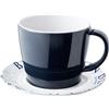 Brunner - articoli campeggio e outdoor Tazza con piattino Blue Ocean