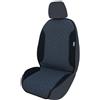 Cora manufacturing Coprisedile anteriore universale Fisiocomfort tess. Copes antracite