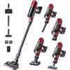 Rowenta X-PERT 6.60 Aspirapolvere Senza Fili Potente con Kit Animal Care, Scopa Elettrica Senza Fili Ricaricabile Leggera, Aspirapolvere Senza Sacco Multisuperficie, Autonomia 45 Min, Luci LED,RH6878