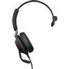 Jabra Evolve2 40 SE - Cuffie mono con cavo USB-C / A certificate per piattaforme UC.
