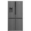 SIEMENS iQ500 Frigorifero multidoor da libera installazione 183 x 90.5 cm, 574 Lt, Classe Energetica E, Inox Nero - KF96DAXEA