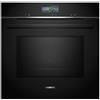 SIEMENS iQ700, Forno combinato con microonde da incasso, 60x60, Nero - HM776GKB1