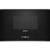 SIEMENS iQ700 Microonde da incasso con grill, 38 cm, Nero - BE732R1B1