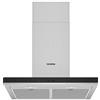 SIEMENS iQ500 Cappa a camino a parete, 60 cm, Acciaio inox, Classe energetica A - LC67BHP50