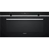 SIEMENS Forno Elettrico Multifunzione, Linea iQ500, 90 cm, Capacità 85 Lt, Classe Energetica A+, Vetro Nero - VB558C0S0