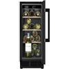 SIEMENS iQ500 Cantina Vini da incasso sottopiano con porta vetro 82 x 30 cm, Capacità 21 bottiglie, monotemperatura, Classe Energetica F - KU20WVHF0