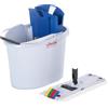 VILEDA Kit Ultra Speed Mini: secchio 10Lt con strizzatore+telaio+mop microfibra VILEDA 133854