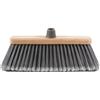 PerfettoFactory Scopa Spazzesterni coccia Legno 28cm 0020B
