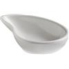 LEONE Ciotola a goccia fingerfood in melamina bianca 10x6,5x2,4 cm Leone T8165