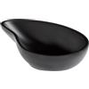 LEONE Ciotola a goccia fingerfood in melamina nera 10x6,5x2,4 cm Leone T8165.Z