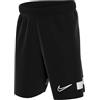 Nike Dri-Fit Academy, Pantaloncini da Calcio Bambino, Nero/Bianco/Bianco/Bianco, 8-9 Anni