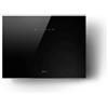 Elica Cappa filtrante a parete PLAT @ BL/F/55 PRF0164946A finitura vetro nero da 55 cm