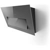 Elica Cappa aspirante a parete BLOOM GR/A/85 PRF0164462A finitura vetro grigio da 85 cm
