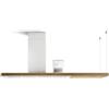 Elica Cappa aspirante a isola BIO ISLAND WH/A/120X53 ROVERE PRF0148081A finitura rovere/bianco da 120 cm