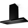 Elica Cappa aspirante a isola ELEMENT ISL @ BLMAT/A/120 PRF0194715 finitura nero/vetro nero da 120 cm