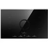 Elica Piano cottura a induzione con cappa NIKOLATESLA SWITCH GLOW EVO BL/A/83 PRF0196335 in vetro nero da 83 cm