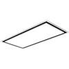 Elica Cappa aspirante a soffitto SKYDOME NO MOTOR A/100 PRF0146230A con cornice bianca da 100 cm