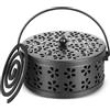 JunD Porta Zampirone Metallo, Porta Zampirone da Esterno per Casa e Giardino, Innovativo Bruciatore Incenso, Porta Bobina di Zanzara, Porta Zampironi per Interno ed Esterno (Bronzo)