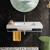 Catalano Zero lavabo 100x50 cm con piani laterali