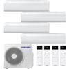 Samsung CONDIZIONATORE SAMSUNG WINDFREE AVANT S2 QUADRI SPLIT 7000+7000+7000+12000 BTU INVERTER R32 AJ080 A++ WIFI