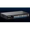 NICGIGA Switch PoE Gigabit 26 Porte 24xPoE+ 320W + 2 VLAN Professionale