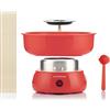 InnovaGoods Cantty Macchina per Zucchero Filato, 450 W, PP, ABS e Acciaio Inossidabile